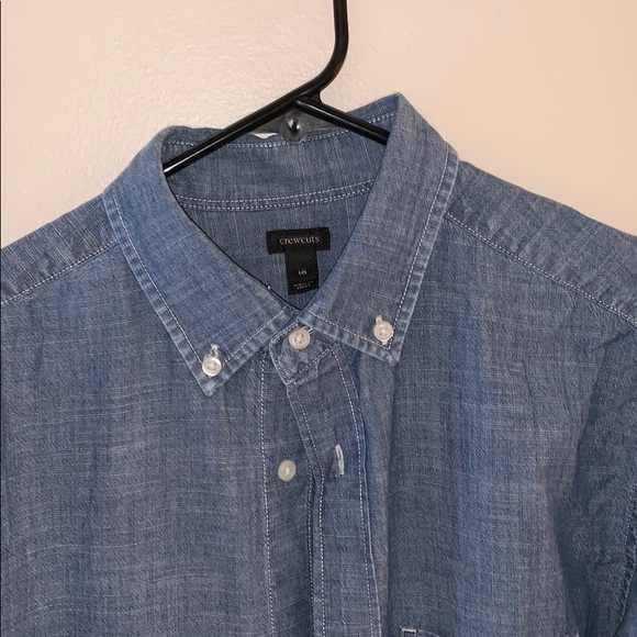 Boys Crew Cuts Dress Buttoned Down Shirt - Picture 2 of 5